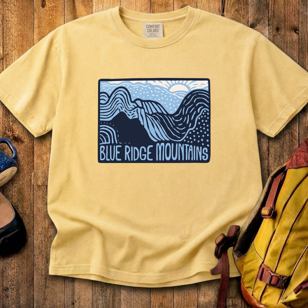 Blue Ridge Mountains Cotton T-Shirt