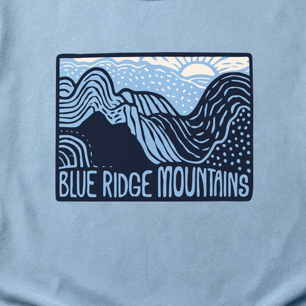 Blue Ridge Mountains Cotton T-Shirt