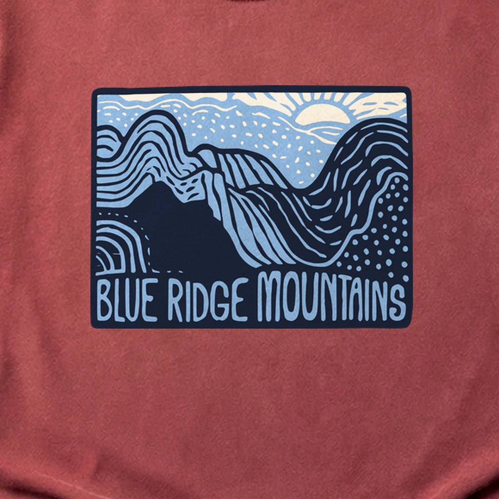 Blue Ridge Mountains Cotton T-Shirt