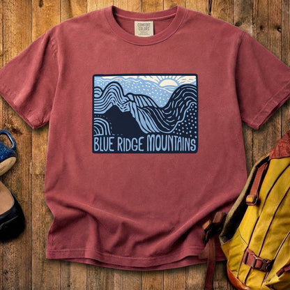 Blue Ridge Mountains Cotton T-Shirt