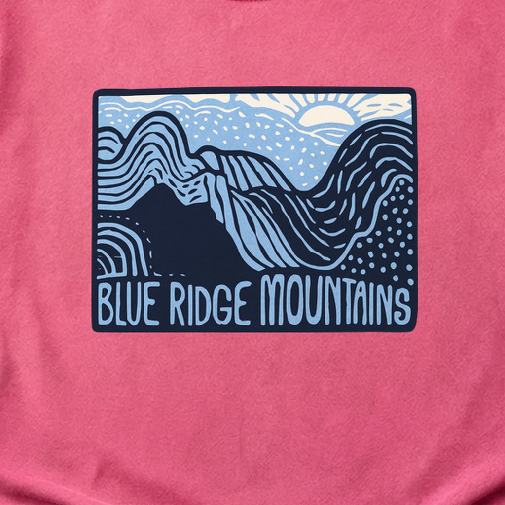 Blue Ridge Mountains Cotton T-Shirt