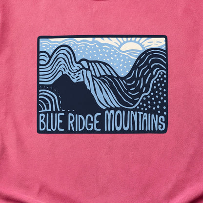 Blue Ridge Mountains Cotton T-Shirt