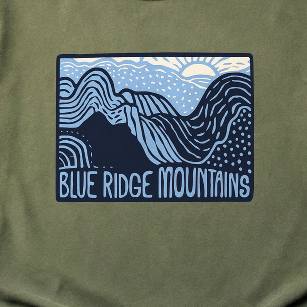 Blue Ridge Mountains Cotton T-Shirt