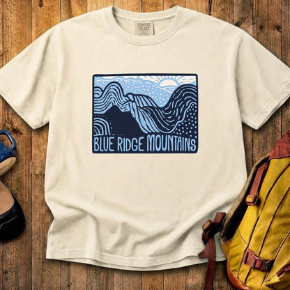 Blue Ridge Mountains Cotton T-Shirt
