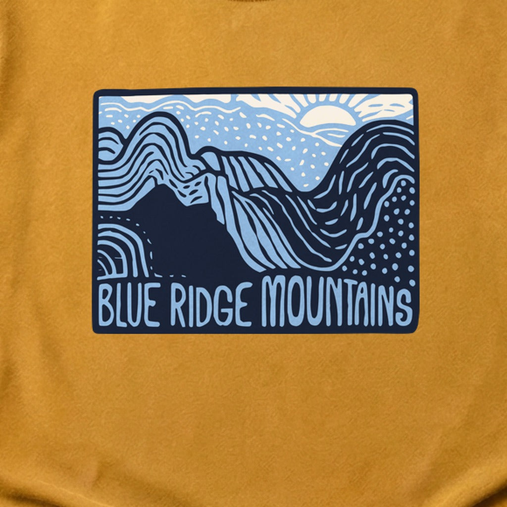 Blue Ridge Mountains Cotton T-Shirt