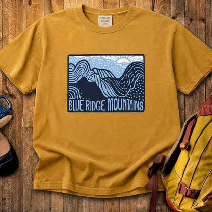 Blue Ridge Mountains Cotton T-Shirt