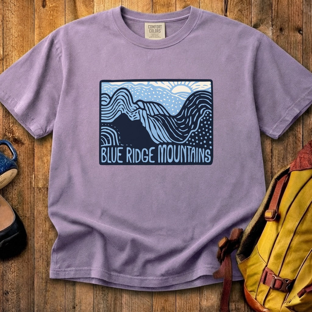 Blue Ridge Mountains Cotton T-Shirt