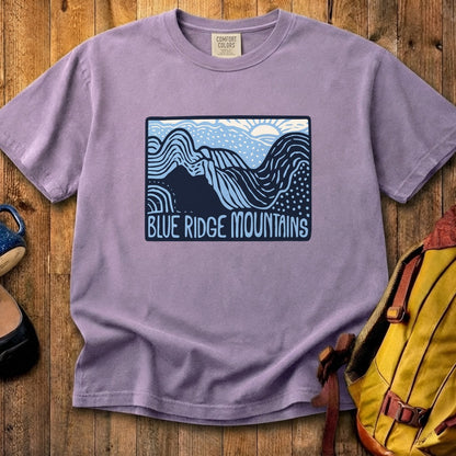 Blue Ridge Mountains Cotton T-Shirt