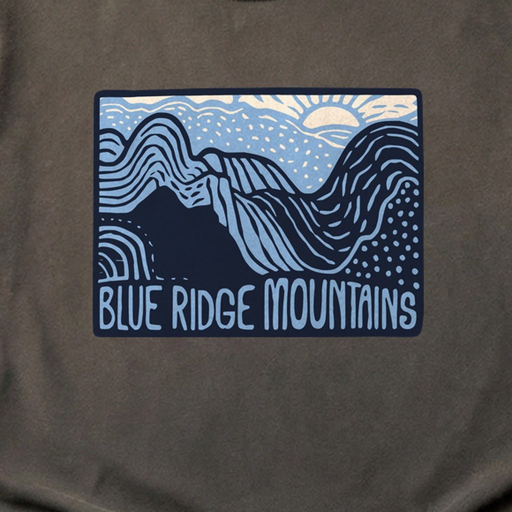 Blue Ridge Mountains Cotton T-Shirt