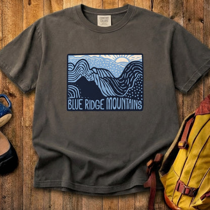 Blue Ridge Mountains Cotton T-Shirt