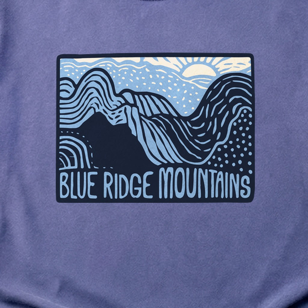 Blue Ridge Mountains Cotton T-Shirt