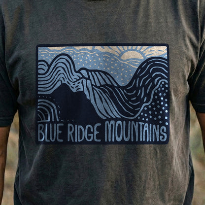 Blue Ridge Mountains Cotton T-Shirt