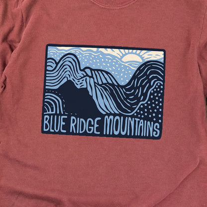 Blue Ridge Mountains Cotton Long Sleeve