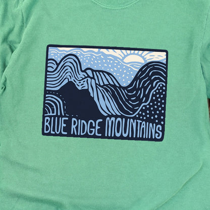 Blue Ridge Mountains Cotton Long Sleeve