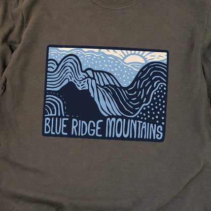 Blue Ridge Mountains Cotton Long Sleeve