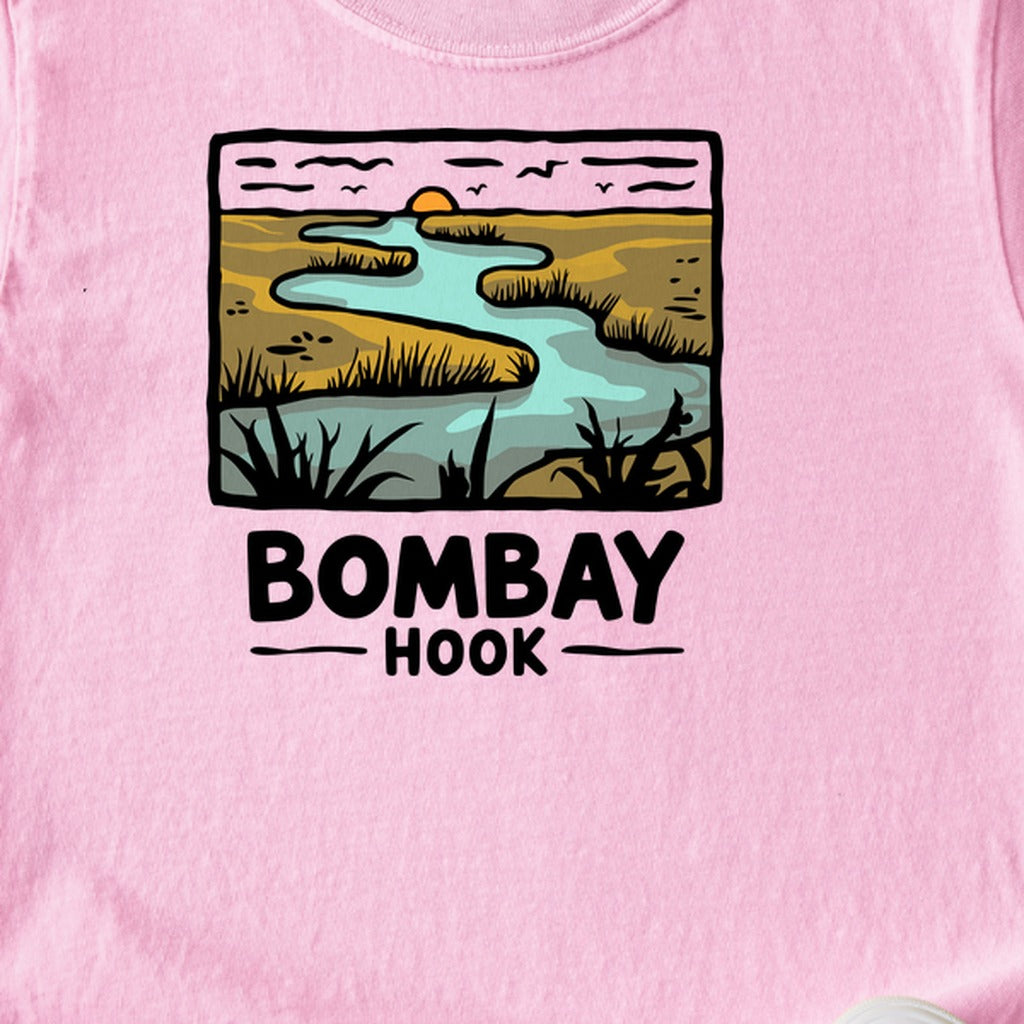 Bombay Hook National Wildlife Refuge Kids Cotton T-Shirt