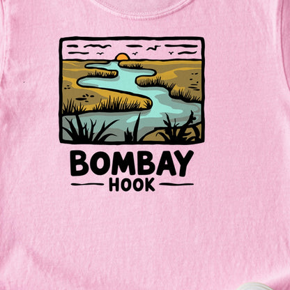 Bombay Hook National Wildlife Refuge Kids Cotton T-Shirt