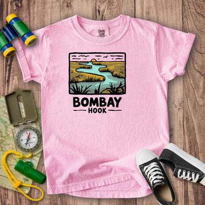 Bombay Hook National Wildlife Refuge Kids Cotton T-Shirt