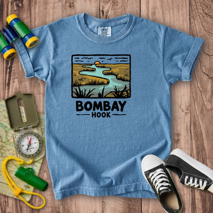 Bombay Hook National Wildlife Refuge Kids Cotton T-Shirt