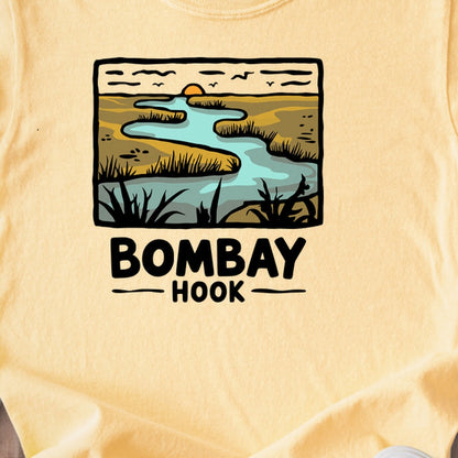 Bombay Hook National Wildlife Refuge Kids Cotton T-Shirt