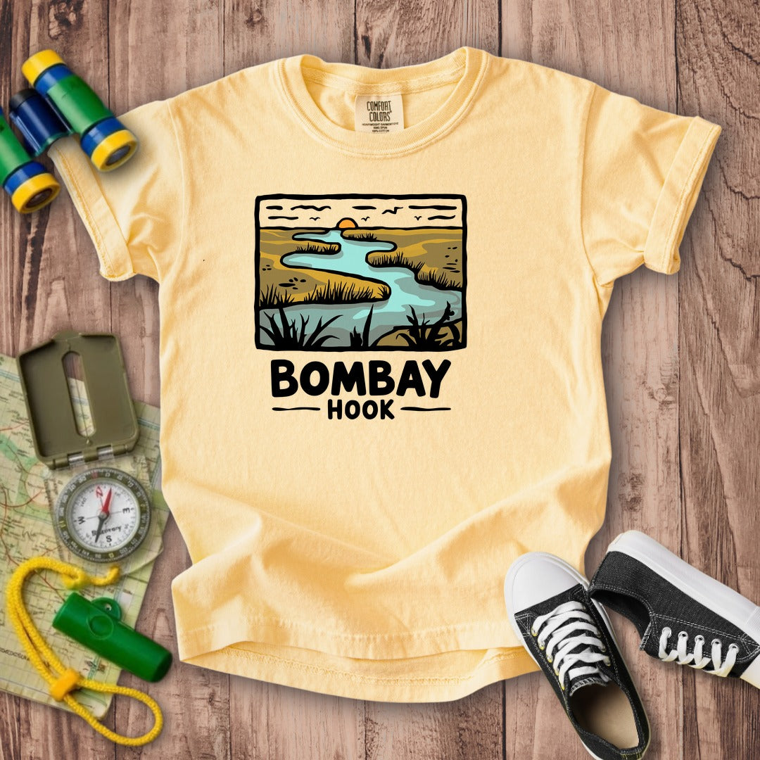 Bombay Hook National Wildlife Refuge Kids Cotton T-Shirt