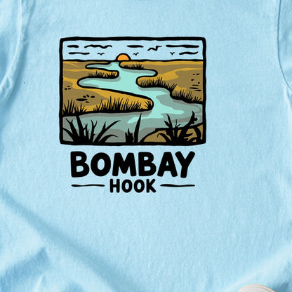 Bombay Hook National Wildlife Refuge Kids Cotton T-Shirt