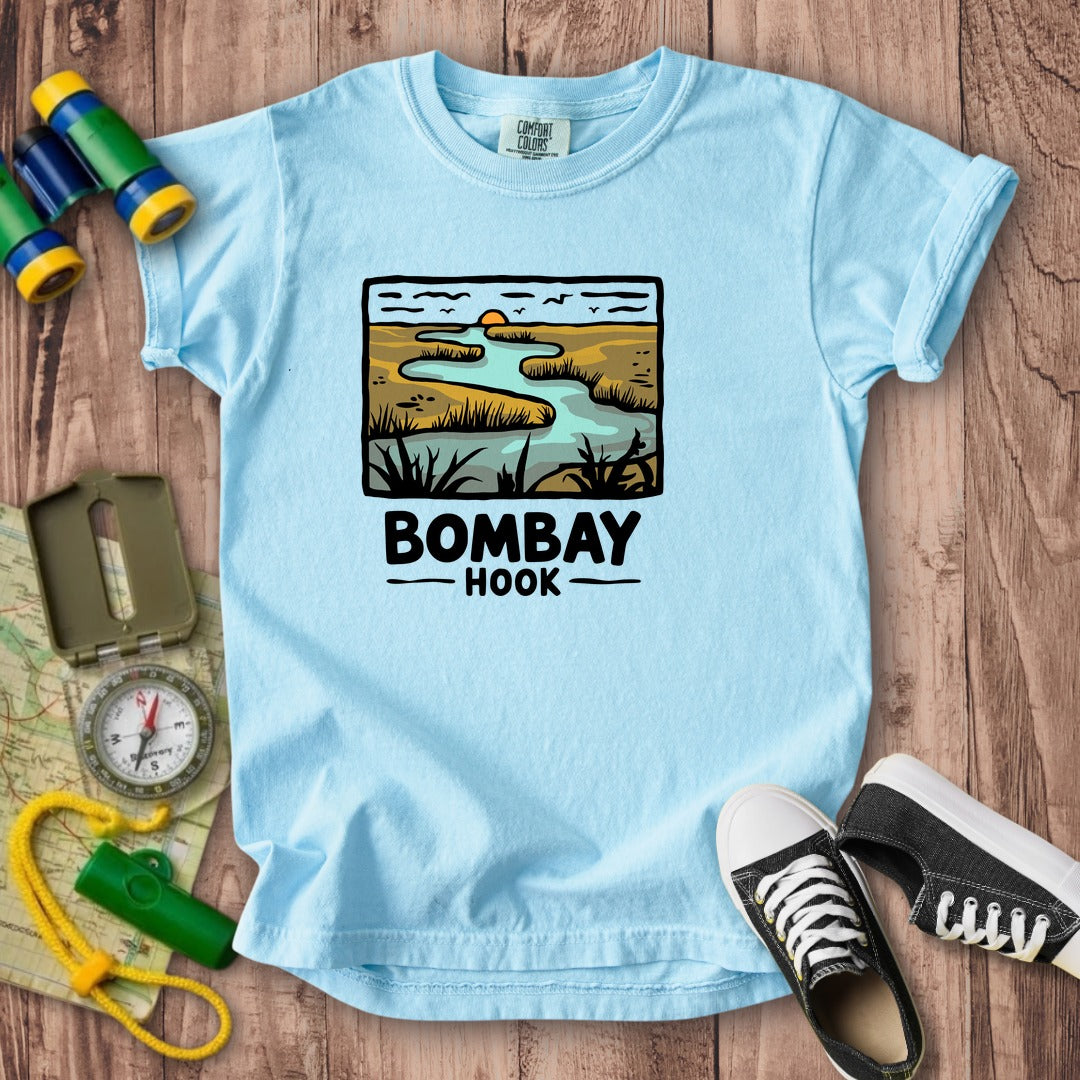 Bombay Hook National Wildlife Refuge Kids Cotton T-Shirt