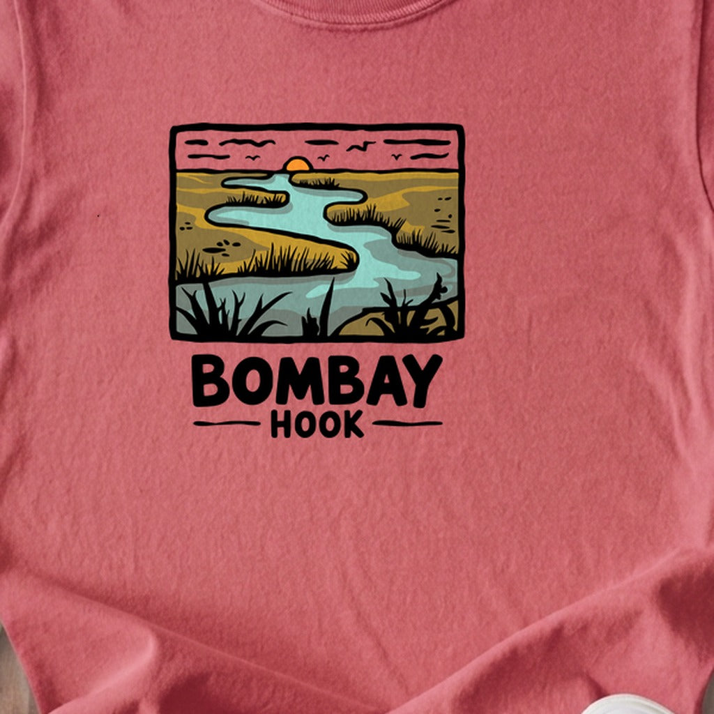 Bombay Hook National Wildlife Refuge Kids Cotton T-Shirt