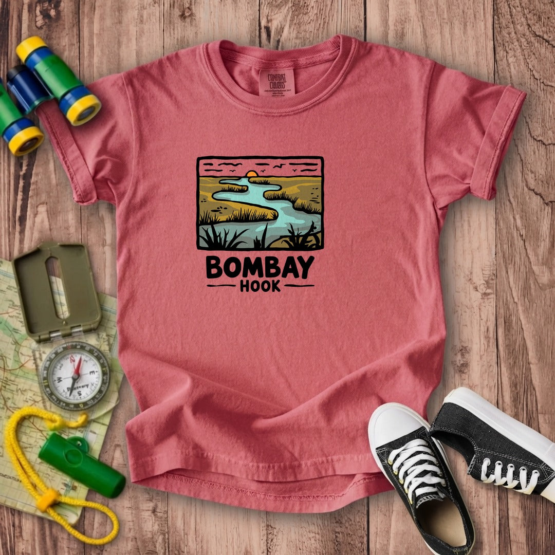 Bombay Hook National Wildlife Refuge Kids Cotton T-Shirt