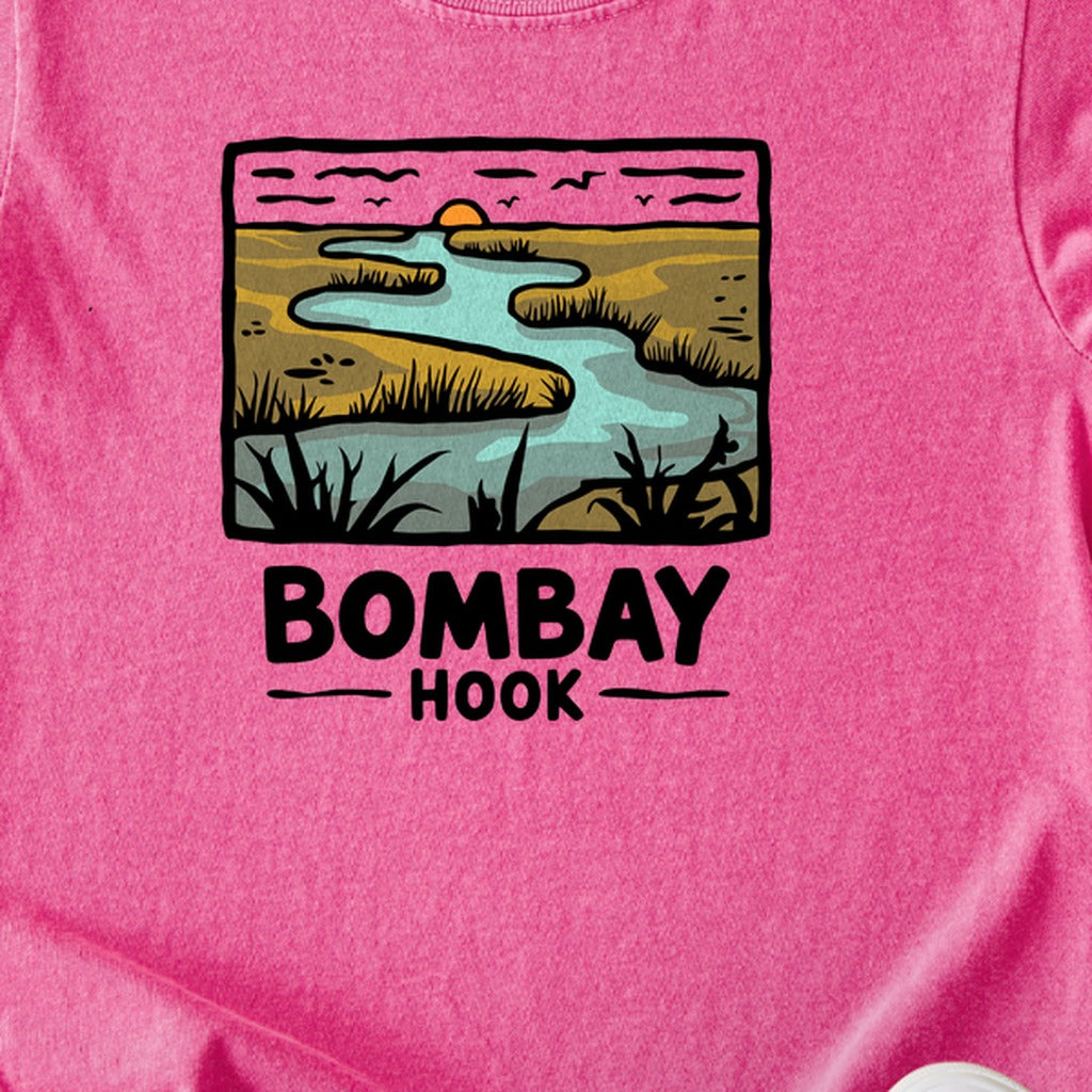 Bombay Hook National Wildlife Refuge Kids Cotton T-Shirt