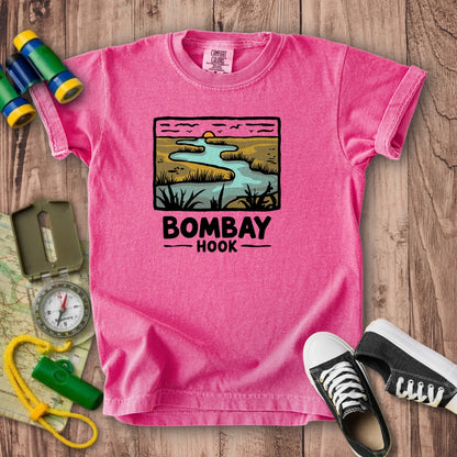 Bombay Hook National Wildlife Refuge Kids Cotton T-Shirt