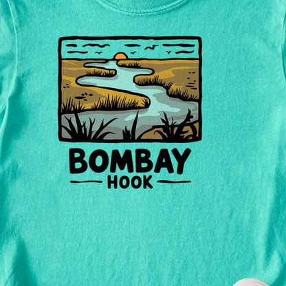 Bombay Hook National Wildlife Refuge Kids Cotton T-Shirt