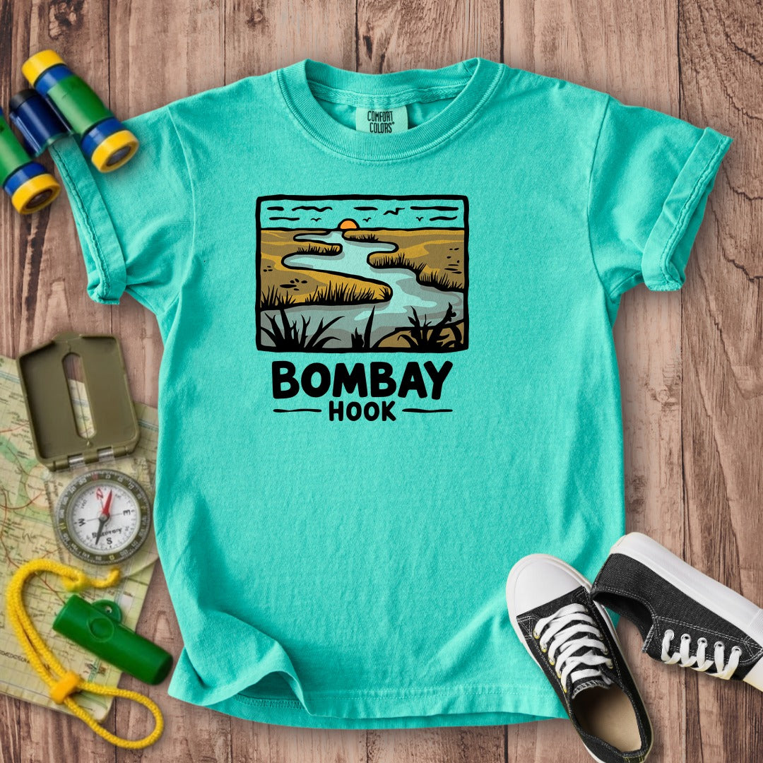 Bombay Hook National Wildlife Refuge Kids Cotton T-Shirt
