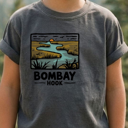 Bombay Hook National Wildlife Refuge Kids Cotton T-Shirt