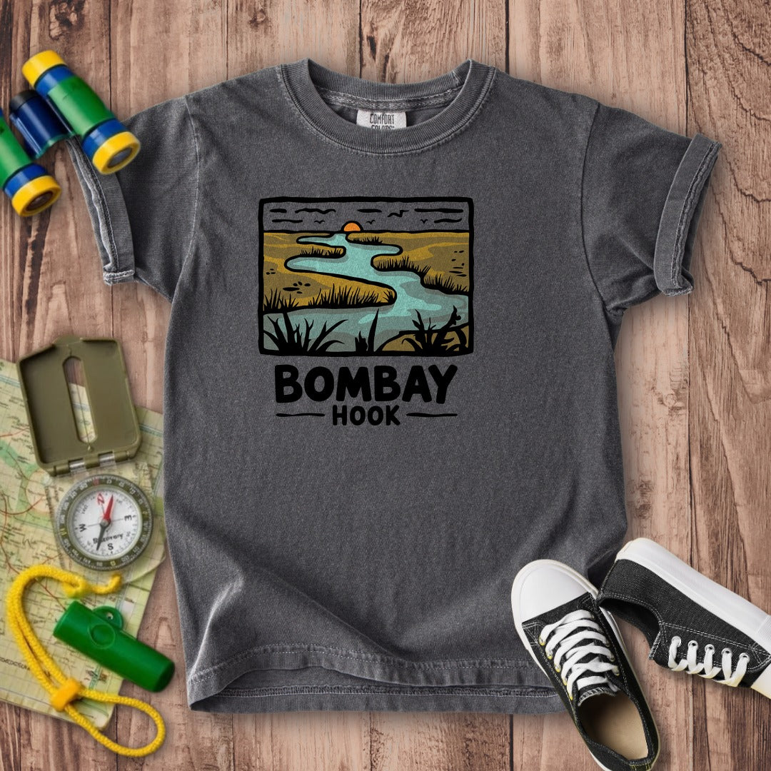 Bombay Hook National Wildlife Refuge Kids Cotton T-Shirt