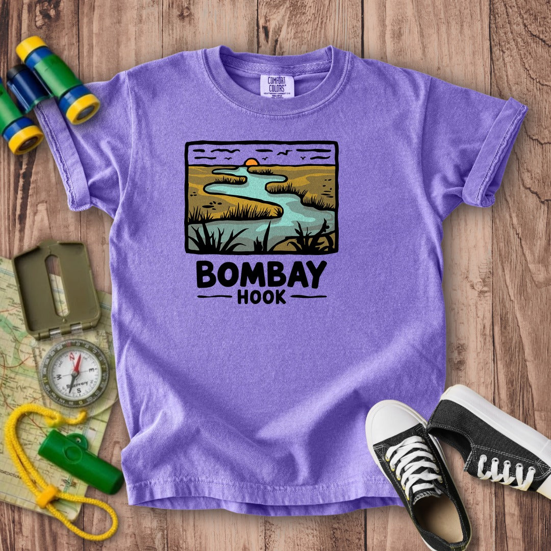 Bombay Hook National Wildlife Refuge Kids Cotton T-Shirt