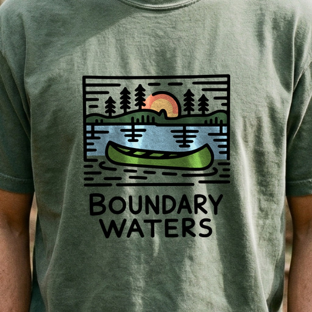Boundary Waters Canoe Area Wilderness Cotton T-Shirt