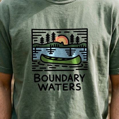 Boundary Waters Canoe Area Wilderness Cotton T-Shirt
