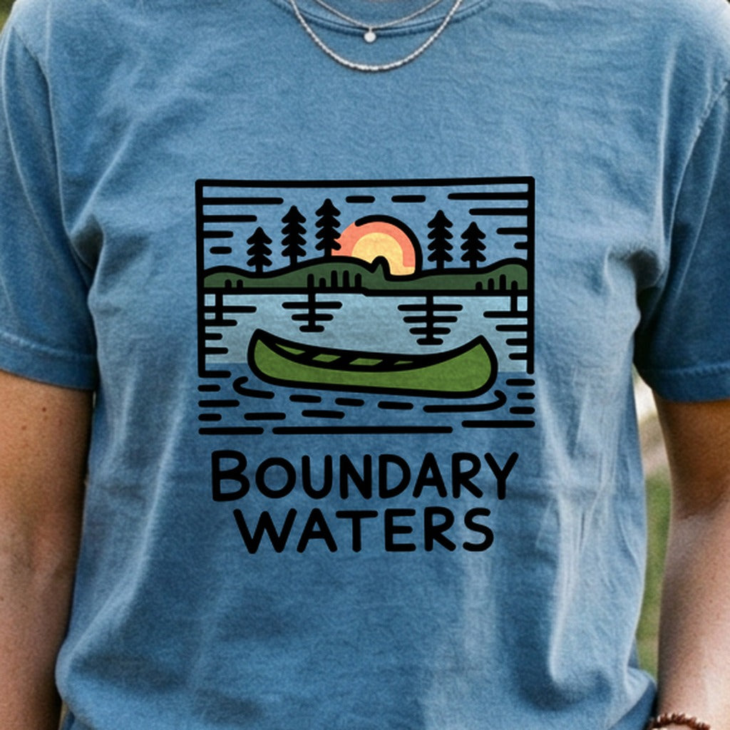 Boundary Waters Canoe Area Wilderness Cotton T-Shirt