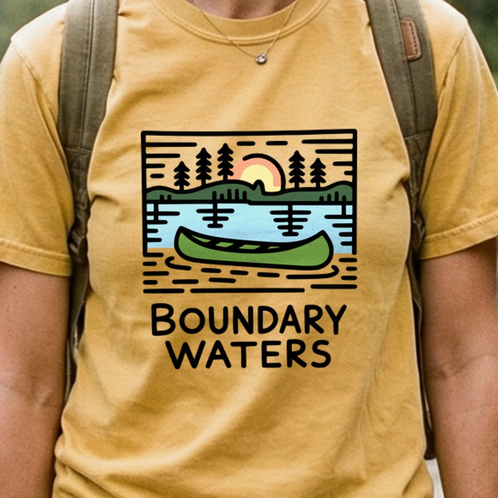 Boundary Waters Canoe Area Wilderness Cotton T-Shirt