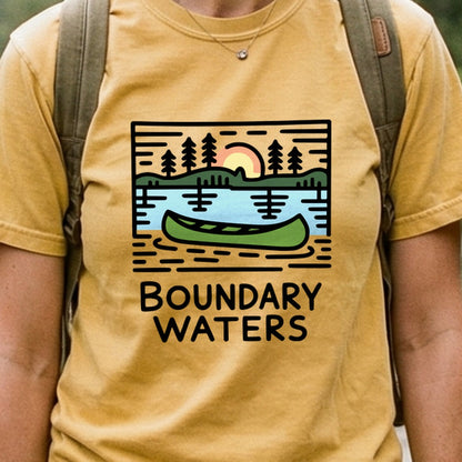 Boundary Waters Canoe Area Wilderness Cotton T-Shirt