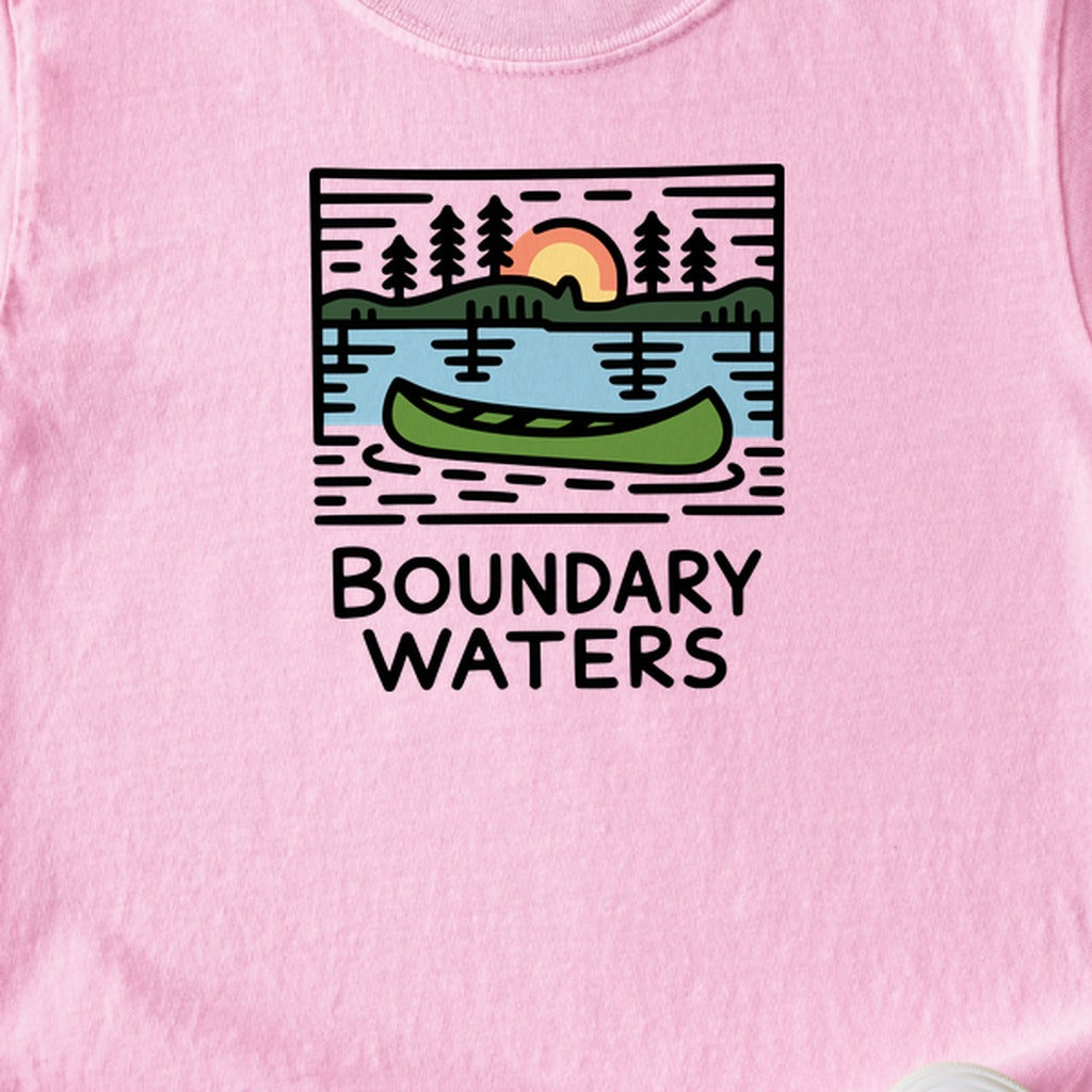 Boundary Waters Canoe Area Wilderness Kids Cotton T-Shirt