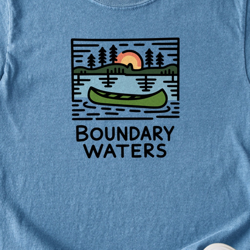 Boundary Waters Canoe Area Wilderness Kids Cotton T-Shirt