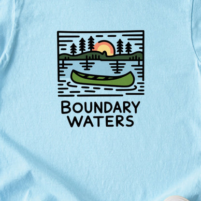 Boundary Waters Canoe Area Wilderness Kids Cotton T-Shirt