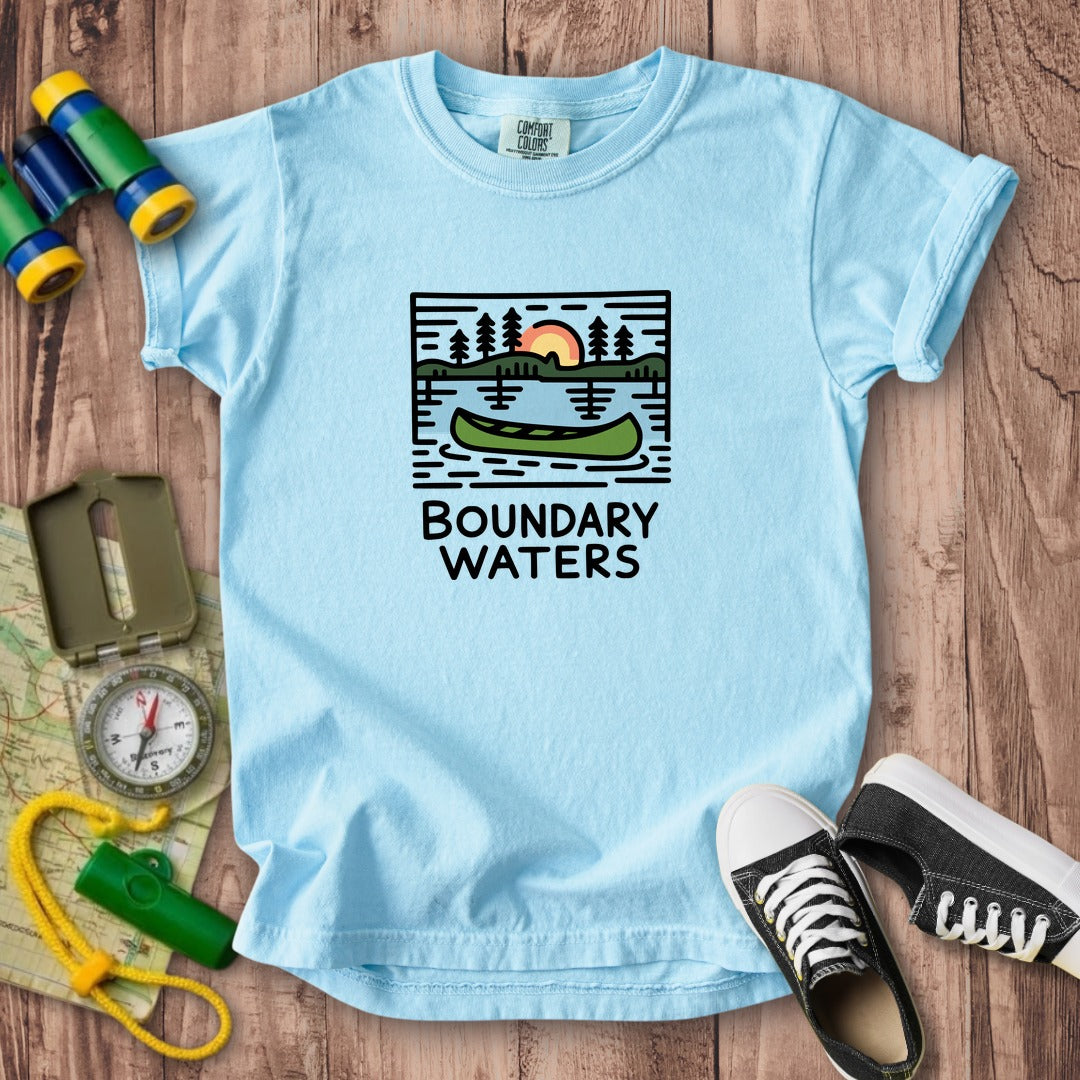 Boundary Waters Canoe Area Wilderness Kids Cotton T-Shirt