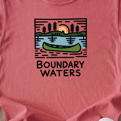 Boundary Waters Canoe Area Wilderness Kids Cotton T-Shirt