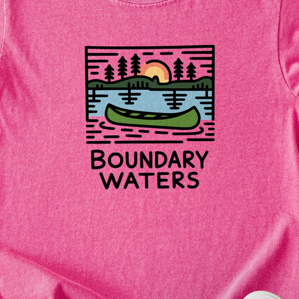 Boundary Waters Canoe Area Wilderness Kids Cotton T-Shirt