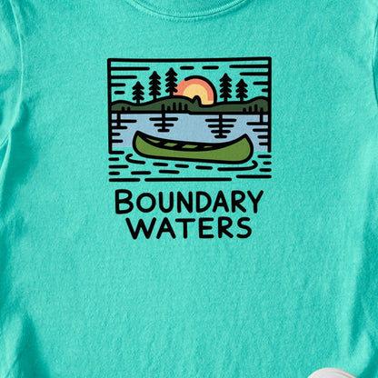 Boundary Waters Canoe Area Wilderness Kids Cotton T-Shirt