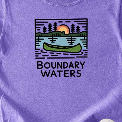 Boundary Waters Canoe Area Wilderness Kids Cotton T-Shirt