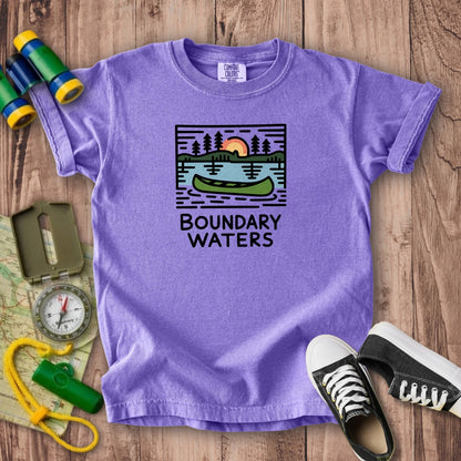 Boundary Waters Canoe Area Wilderness Kids Cotton T-Shirt